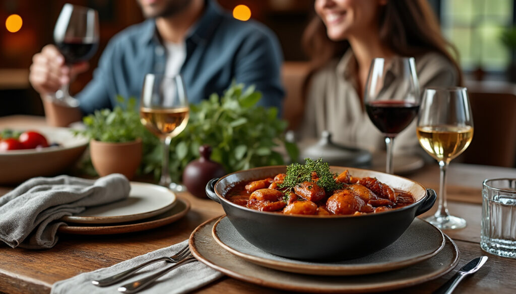 découvrez quel vin ou boisson accompagner avec un cassoulet pour surprendre et ravir vos invités. conseils d’accords parfaits pour sublimer ce plat traditionnel lors de vos repas conviviaux.
