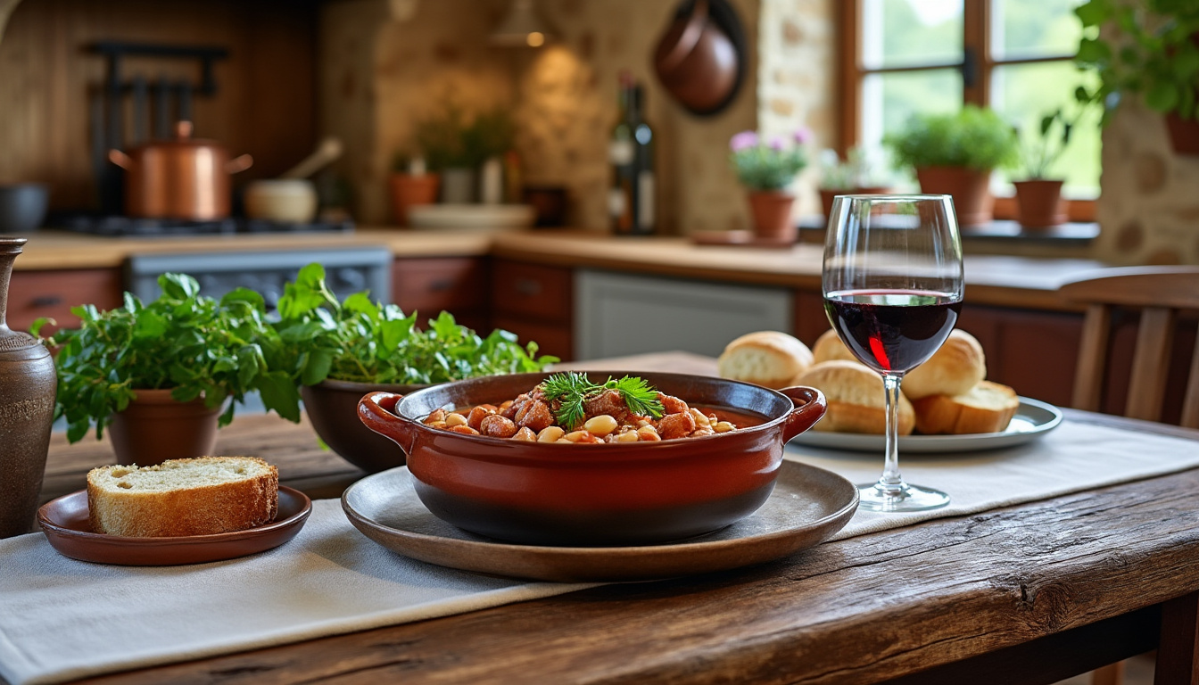 découvrez comment choisir le vin idéal pour accompagner un authentique cassoulet de castelnaudary. conseils d’accords mets-vins pour sublimer ce plat traditionnel du sud-ouest.