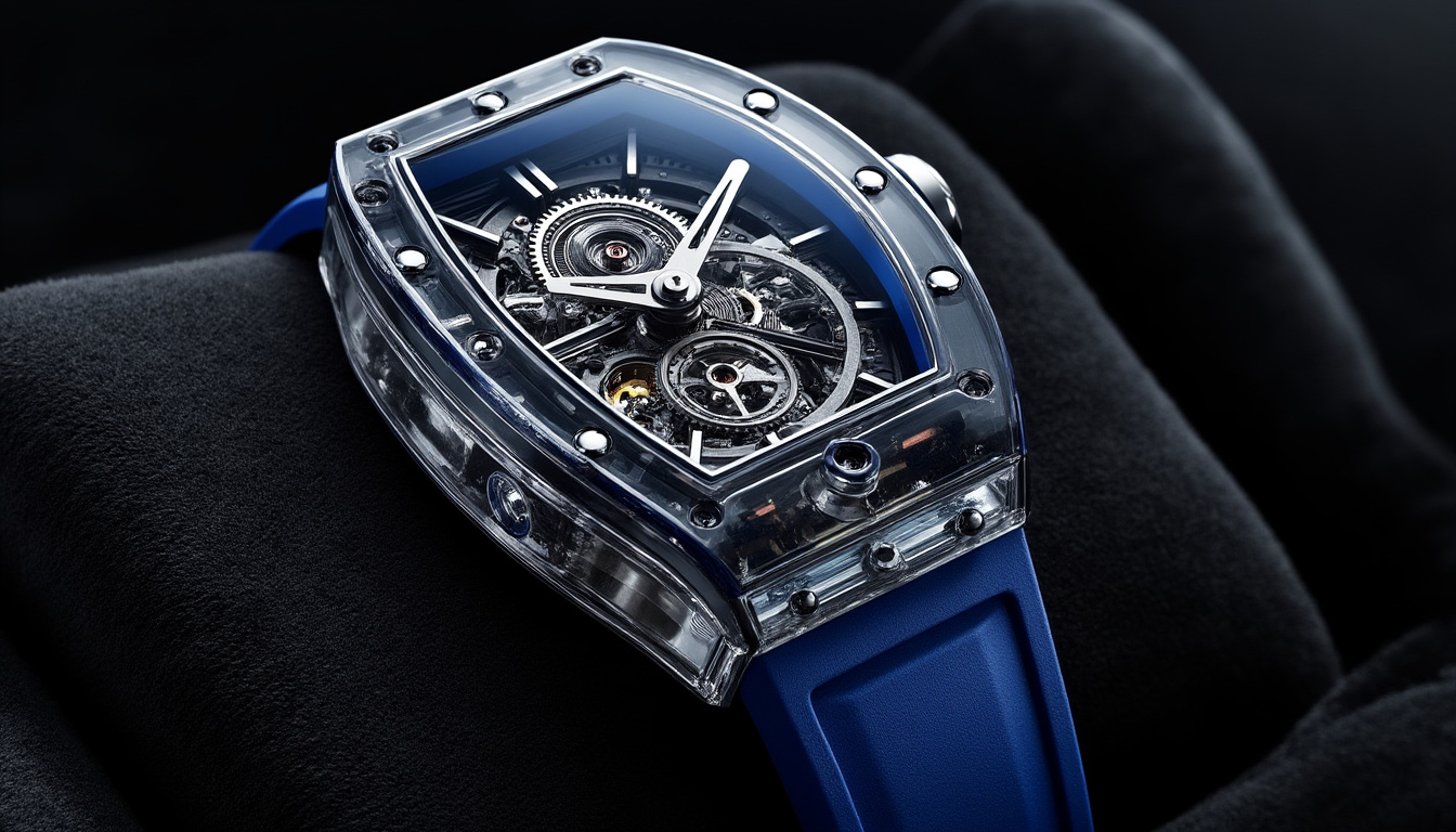découvrez la rm 75-01 sapphire, une montre d’exception dont la valeur rivalise désormais avec celle de nombreux biens immobiliers. plongez dans l’univers du luxe où horlogerie rime avec exclusivité et prestige.