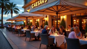 découvrez les restaurants incontournables du casino caesars à atlantic city : cuisine raffinée, ambiance élégante et adresses renommées pour une expérience gastronomique inoubliable aux usa.