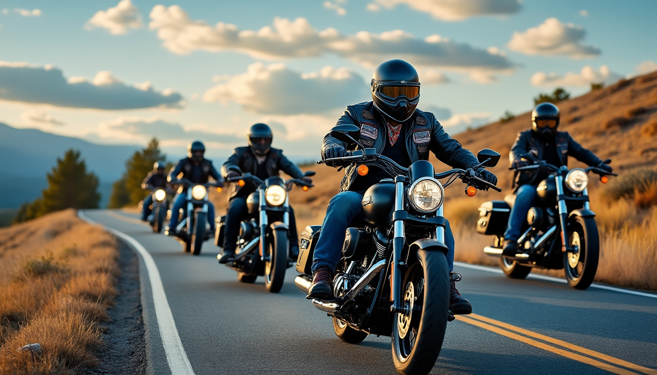 découvrez les vandals mc à travers des portraits uniques de leurs membres et le récit captivant de leurs aventures sur la route. plongez dans l’univers authentique de ce club de motards emblématique.