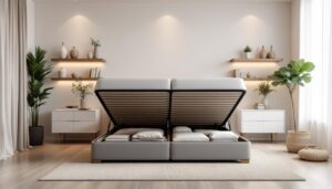 découvrez des idées déco élégantes et pratiques autour du lit coffre avec rangement pour optimiser votre espace et sublimer votre chambre.