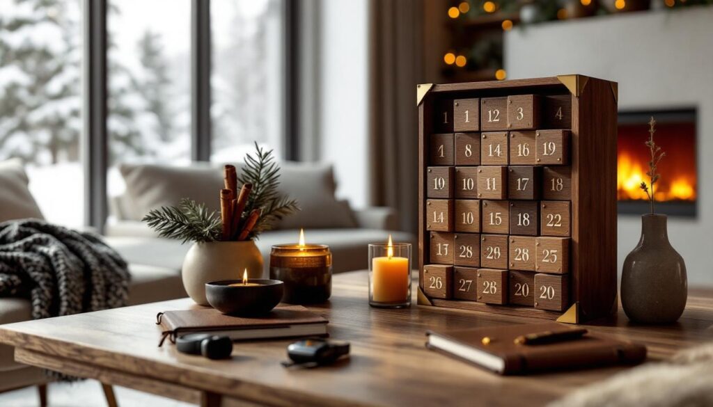 découvrez notre calendrier de l'avent pour homme, une parfaite harmonie entre traditions festives et touches de modernité pour célébrer noël avec style.