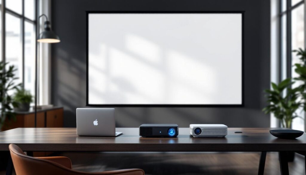 découvrez notre comparatif des meilleurs vidéoprojecteurs bureautiques wi-fi et trouvez celui qui correspond parfaitement à vos besoins professionnels.