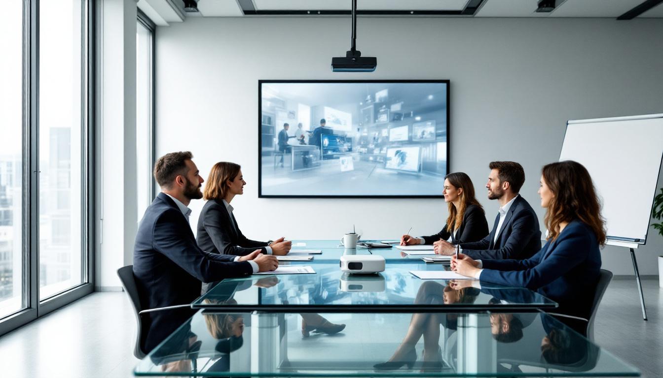 découvrez notre comparatif des meilleurs vidéoprojecteurs bureautiques wi-fi pour choisir celui qui correspond parfaitement à vos besoins professionnels et à votre budget.