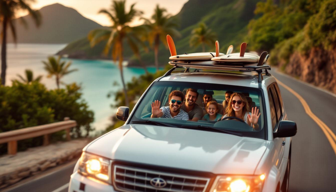 découvrez les avantages de louer une voiture en polynésie française pour profiter pleinement de votre voyage en famille, en toute liberté et confort.