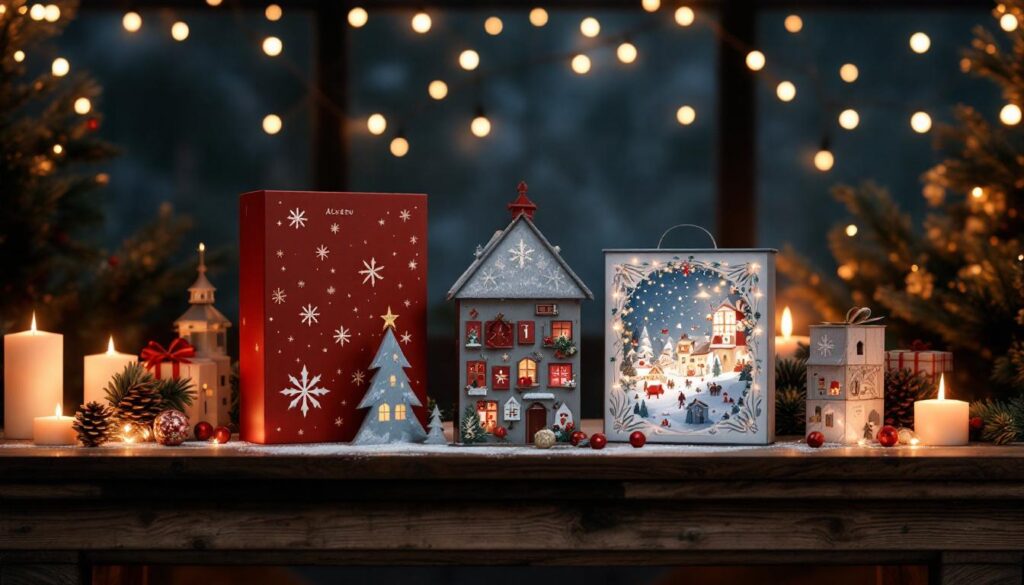 découvrez notre sélection des meilleures boutiques en ligne pour trouver un calendrier de l'avent unique et enchanteur, et faites briller vos fêtes de fin d'année avec des surprises magiques.