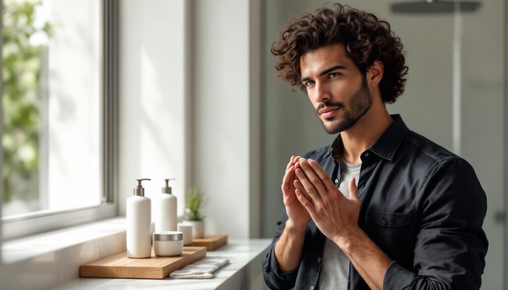 découvrez des routines de soins efficaces spécialement conçues pour les cheveux frisés des hommes, afin d'obtenir des boucles éclatantes, bien définies et en pleine santé au quotidien.