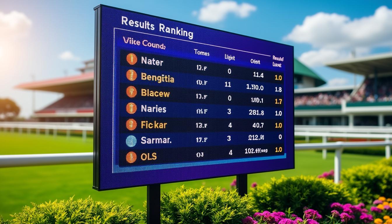 découvrez tout ce qu'il faut savoir sur l'arrivée et le rapport du tiercé d'aujourd'hui, avec nos conseils experts pour maximiser vos gains.