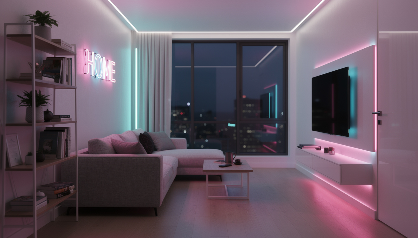 découvrez nos astuces pour intégrer des néons colorés et créer une ambiance unique dans un petit espace. apprenez à maximiser l'éclairage et le style sans encombrer votre intérieur.