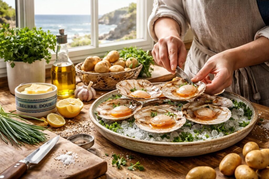 explorez les secrets des coquilles saint-jacques bretonnes et normandes pour sublimer vos recettes et ravir vos papilles dans votre cuisine.