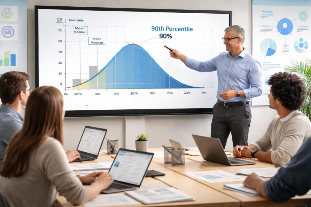 découvrez la définition du pourcentile, ses méthodes de calcul détaillées et ses applications pratiques dans divers domaines.