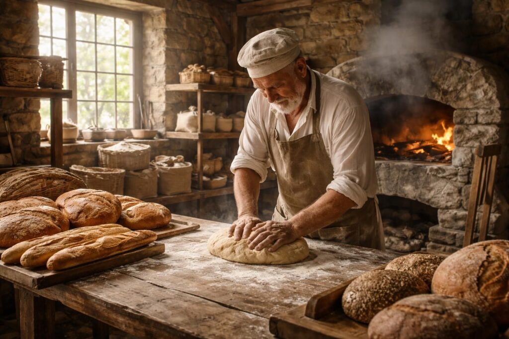 découvrez la recette authentique du pain à l'ancienne pour revivre les saveurs d'autrefois et maîtriser l'art traditionnel de la boulangerie.