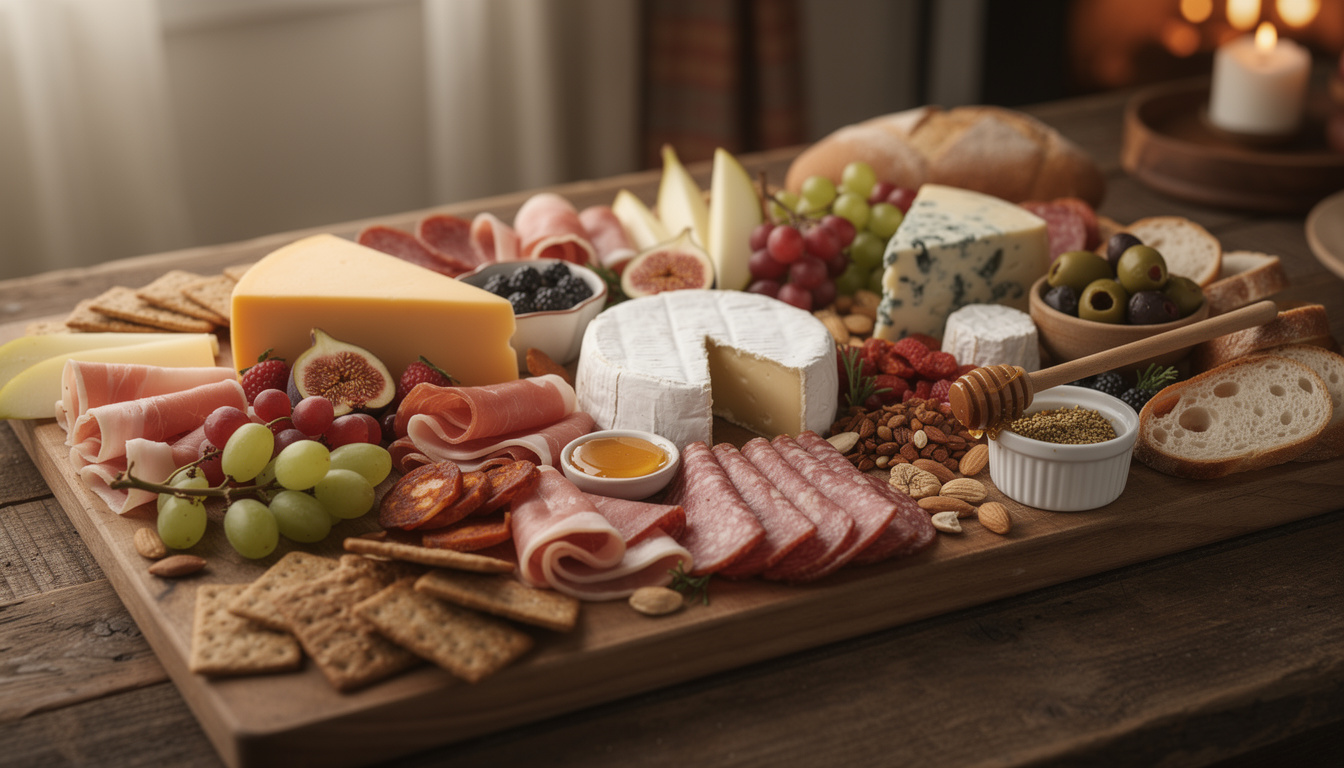 découvrez les bienfaits d'une planche charcuterie à partager, idéale pour ravir vos invités et créer des moments conviviaux lors de vos événements familiaux.