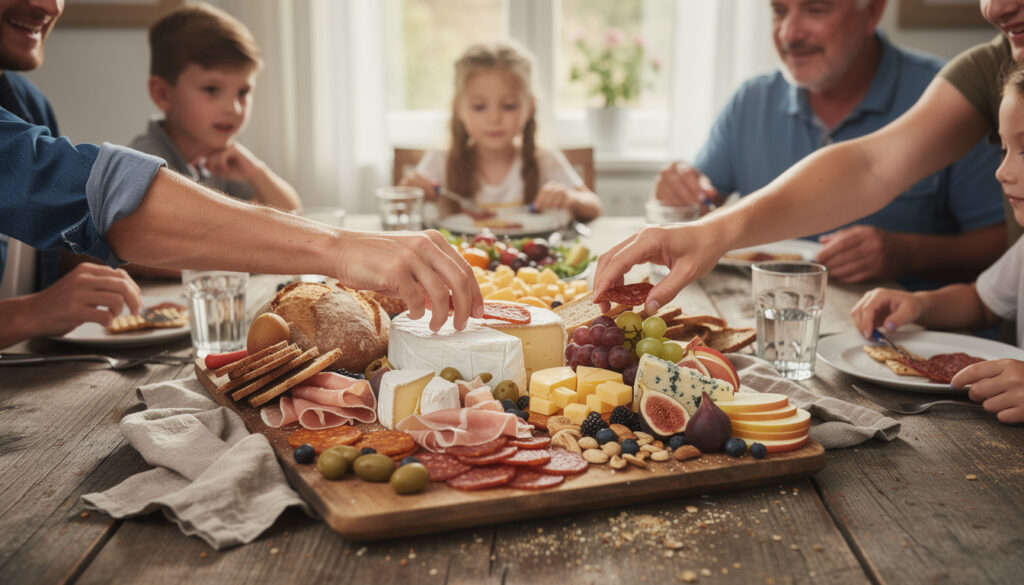 découvrez les bienfaits d'une planche charcuterie à partager lors de vos événements familiaux, pour des moments conviviaux et gourmands en toute simplicité.