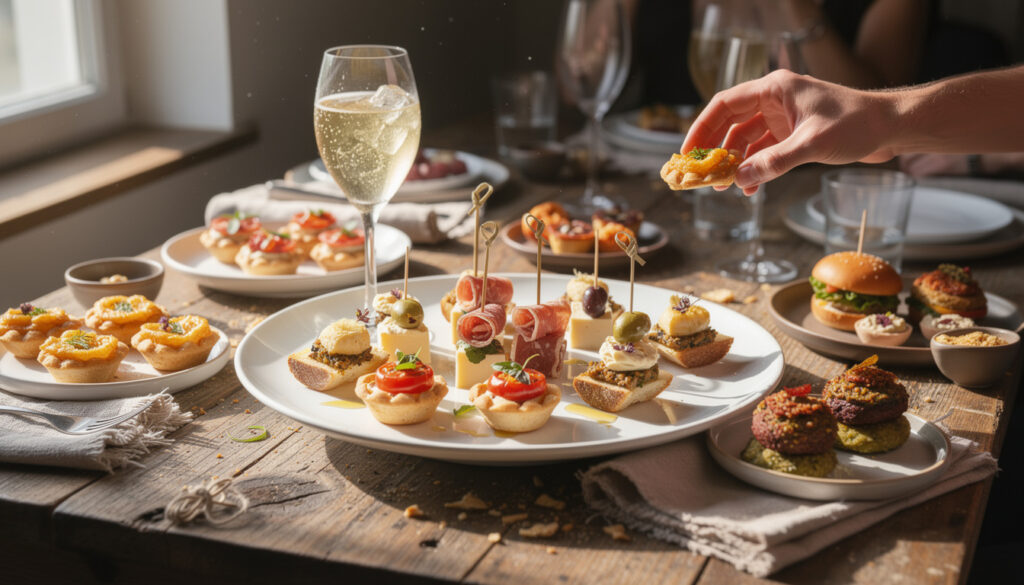 découvrez les tendances incontournables en finger food pour vos apéros, alliant créativité et saveurs originales pour des moments conviviaux réussis.