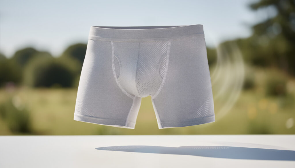 découvrez notre guide d'achat des sous-vêtements anti-transpiration pour homme, idéals pour rester au frais et à l'aise tout l'été.