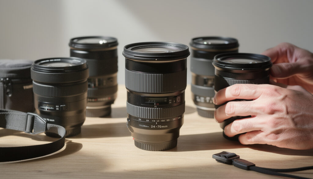 découvrez notre test complet du tamron 24-70mm f/2.8 g2 et son comparatif avec d'autres objectifs similaires pour choisir le meilleur zoom standard pour vos photos.