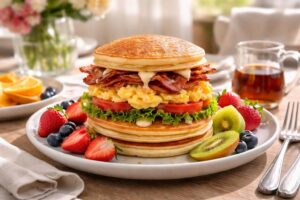 découvrez comment les hamburgers de pancakes peuvent transformer votre brunch en une expérience gourmande et innovante alliant douceur et saveurs salées.