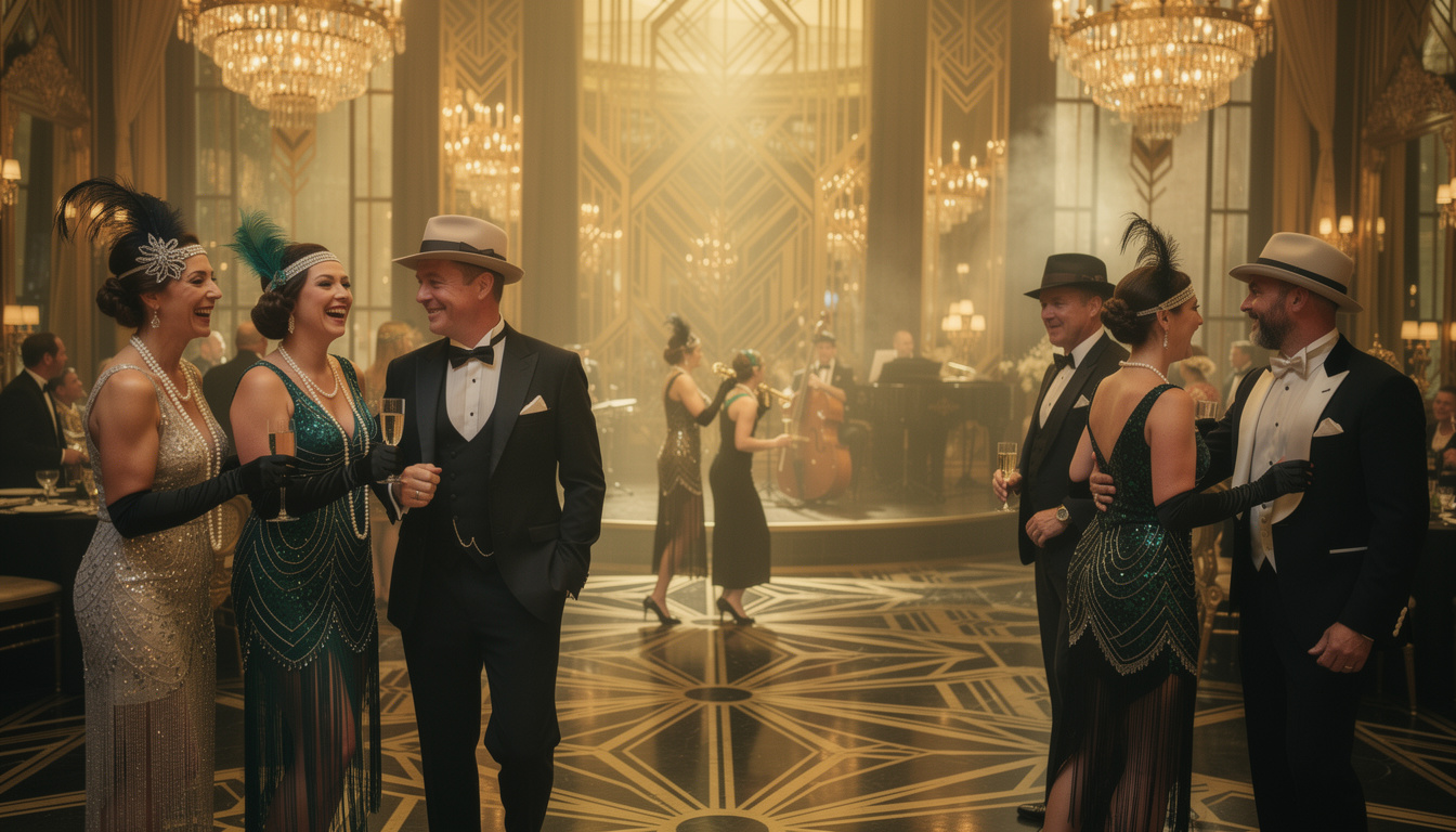 découvrez comment adopter le total look années folles revisité pour briller lors des soirées de 2025 avec style et originalité.