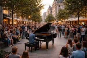 découvrez pianostrada, où l'art rencontre l'espace public pour créer une expérience unique et immersive alliant musique et urbanisme.