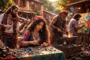 découvrez un reportage captivant sur la culture gitane à travers des rencontres exclusives avec des artistes et des artisans passionnés, révélant leurs histoires et traditions uniques.