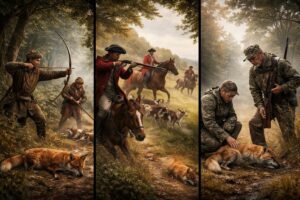 découvrez l'évolution historique des techniques et des mentalités liées au tir au renard, retraçant les changements à travers les âges.