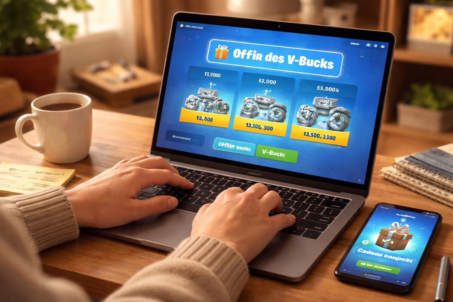 découvrez notre guide complet pour offrir des v-bucks facilement. suivez nos astuces et étapes détaillées pour faire plaisir à vos amis dans fortnite.