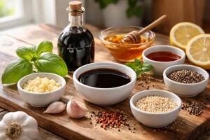 découvrez les meilleures astuces pour remplacer la sauce soja par du vinaigre balsamique dans vos recettes et apportez une touche originale à vos plats.