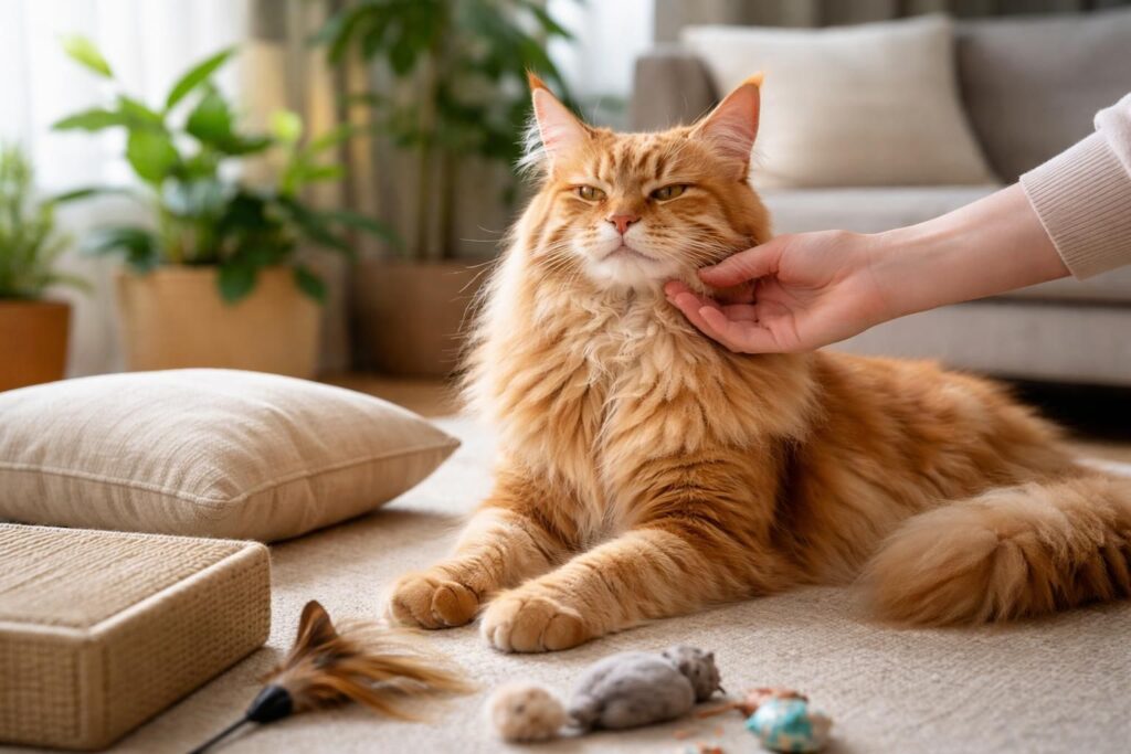 découvrez les meilleures astuces pour socialiser un chat maine coon roux adulte et favoriser une relation harmonieuse avec votre compagnon félin.