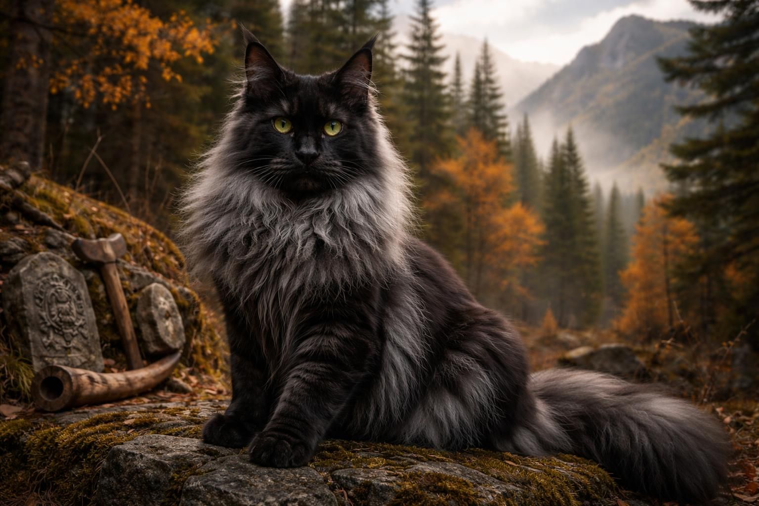 découvrez les origines fascinantes du maine coon black smoke, une race de chat majestueuse au pelage unique et à l'histoire captivante.