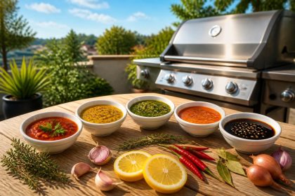 découvrez 5 recettes de marinades savoureuses pour sublimer vos barbecues cet été. faciles à préparer, elles apportent saveur et fraîcheur à vos grillades.