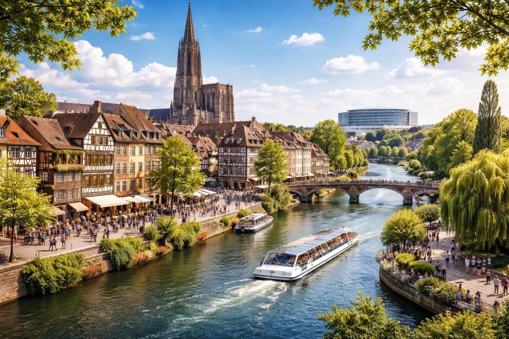 découvrez les 25 lieux incontournables à explorer à strasbourg, entre patrimoine historique, culture fascinante et paysages pittoresques pour un voyage inoubliable.