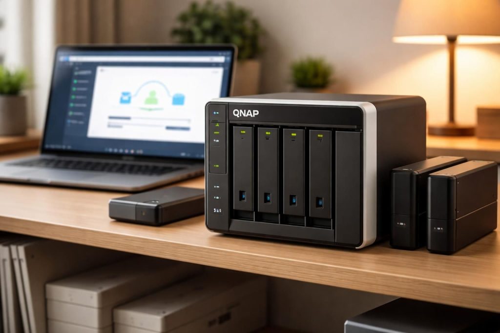 découvrez les serveurs nas qnap, la solution idéale pour sauvegarder et sécuriser efficacement toutes vos données personnelles et professionnelles.